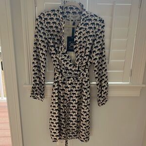 NWT Elizabeth McKay Wrap Dress